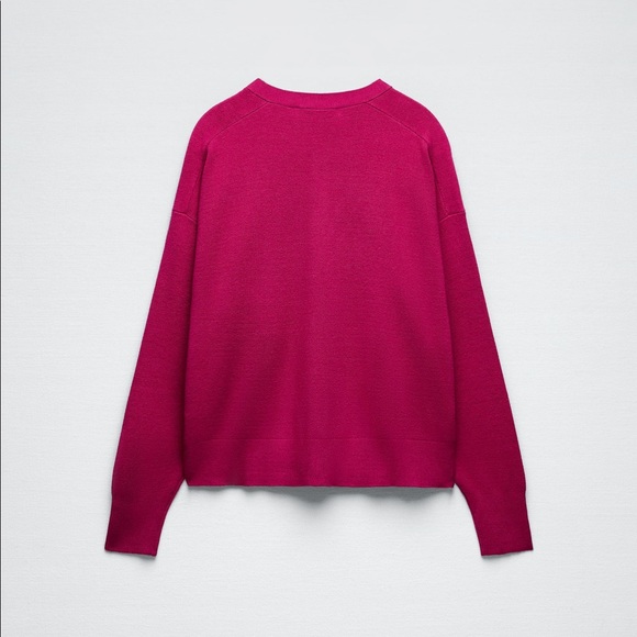 Zara Jewel Button Knit Cardigan - Picture 7 of 9